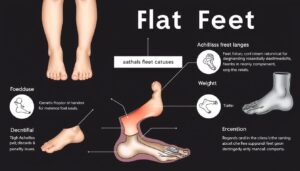Why do kids develop flat feet?