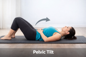 Pelvic Tilt Exercise | Pain Free Physiotherapy & Chiropractic Clinic